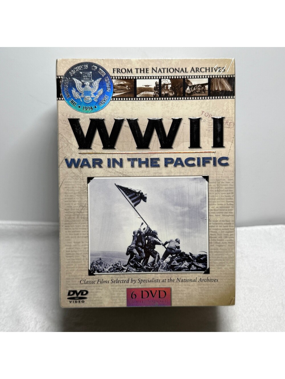 WWII War in the Pacific 6 DVD Collector's Set National Archives Edition New